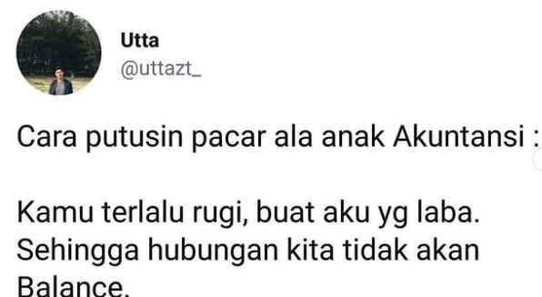 Cara Putus Ala Mahasiswa Berbagai Jurusan, Sarat Dengan Ilmu